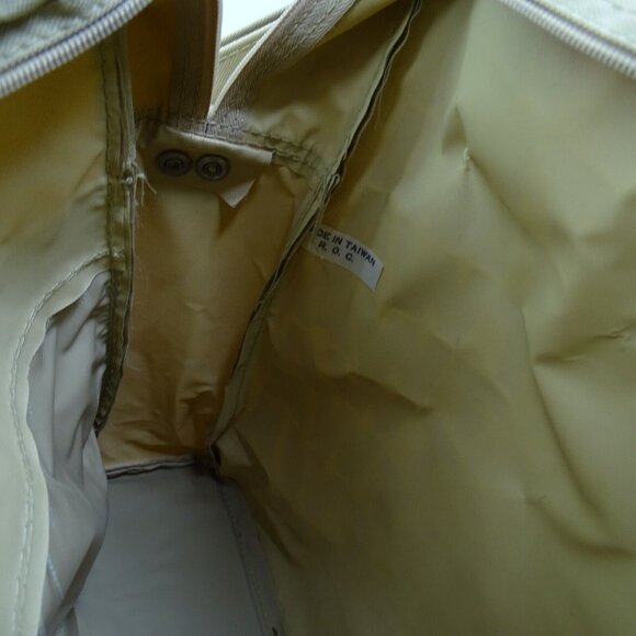 Vintage‎ TWA Airline Beige Getaway Vacation Carry On Messenger Tote Bag - Picture 8 of 13